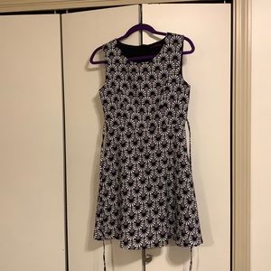 Pretty Black/Purple/White Dress